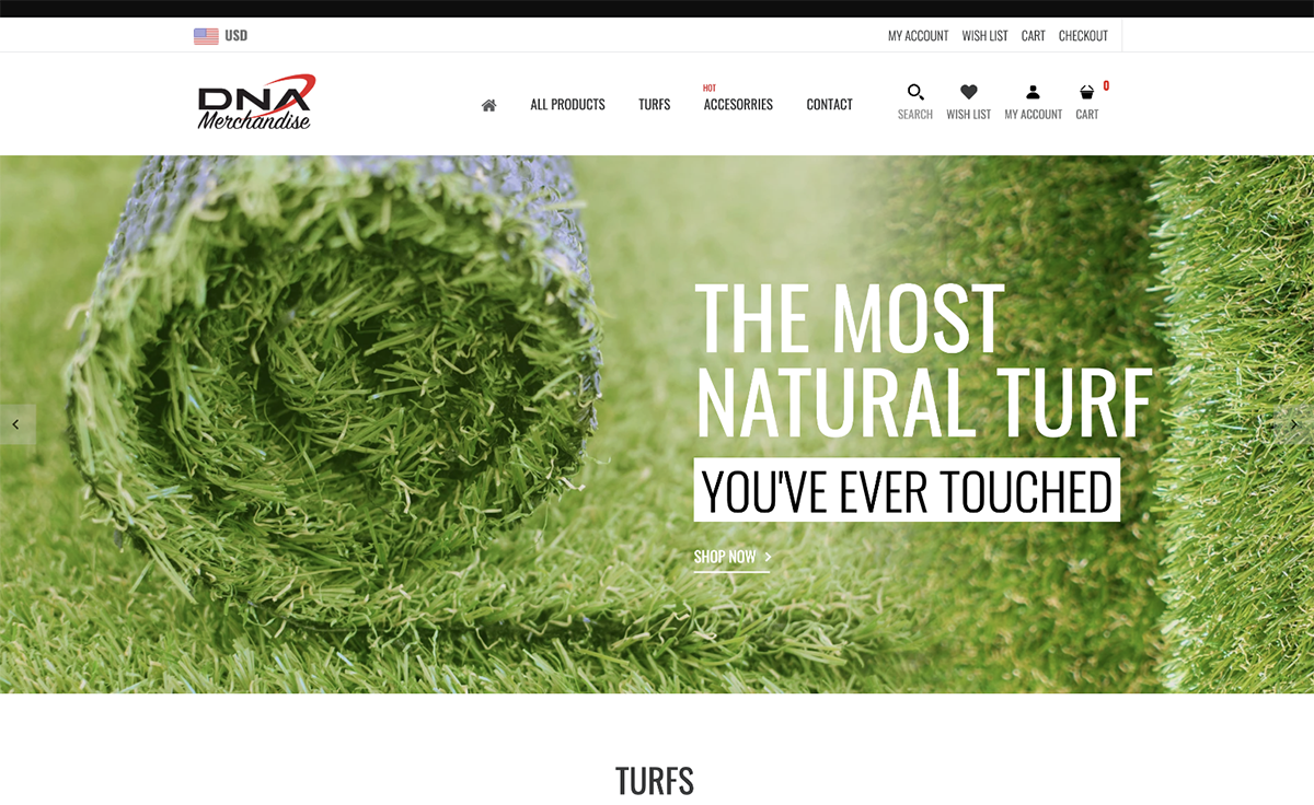 DNA TURF & ACCESSORIES