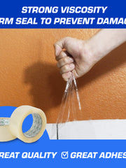 Load image into Gallery viewer, Clear Packing Tape 12 Rolls, Packaging Tape for Shipping, Moving, Office, 1.88&quot; X 109 yds, Total 1200m (12 Pack)
