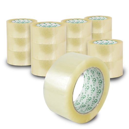 Clear Packing Tape 12 Rolls, Packaging Tape for Shipping, Moving, Office, 1.88