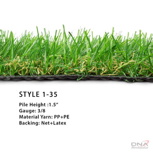 TURF STYLE1-35 $1.99/sqft (Full Roll 11.5ft X 85.30ft )-FREE SHIPPING